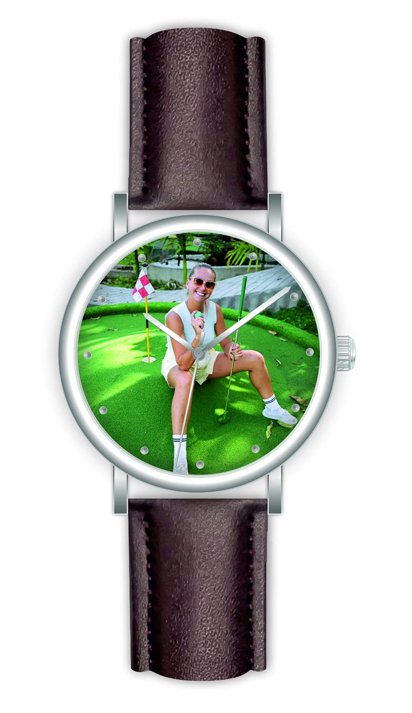 Memories - Reloj de pulsera personalizado con su foto, diámetro de 40 mm, regalo para fotos para amigos y familia, fabricado en Alemania