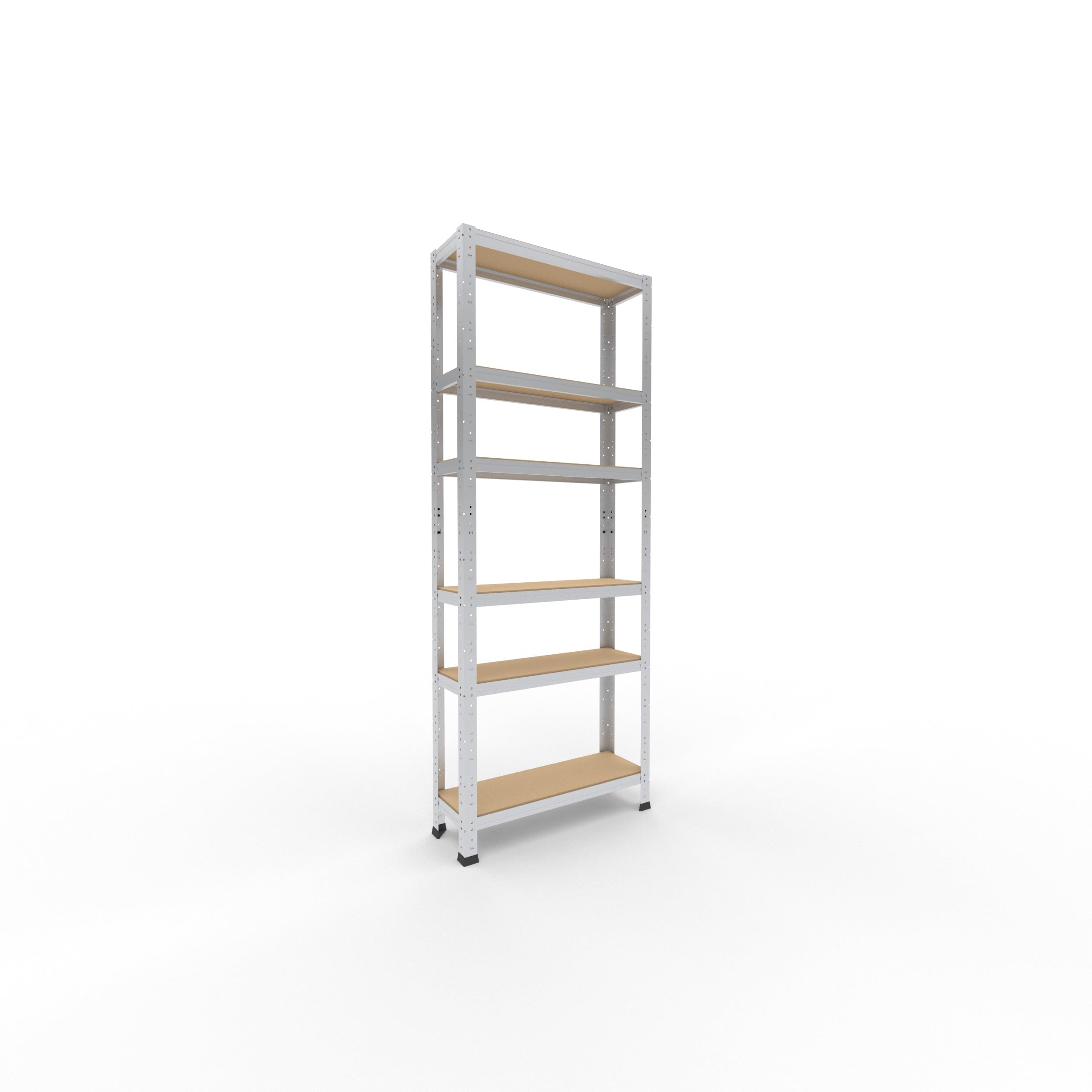 shelfplaza® 180x70x23cm Home Étagère Charge Lourde galvanisé/Etagere Metallique 6 Niveaux / 145kg capacité Charge/Etagere en Metal, étagères de Rangement & Etagere Rangement Garage Acier
