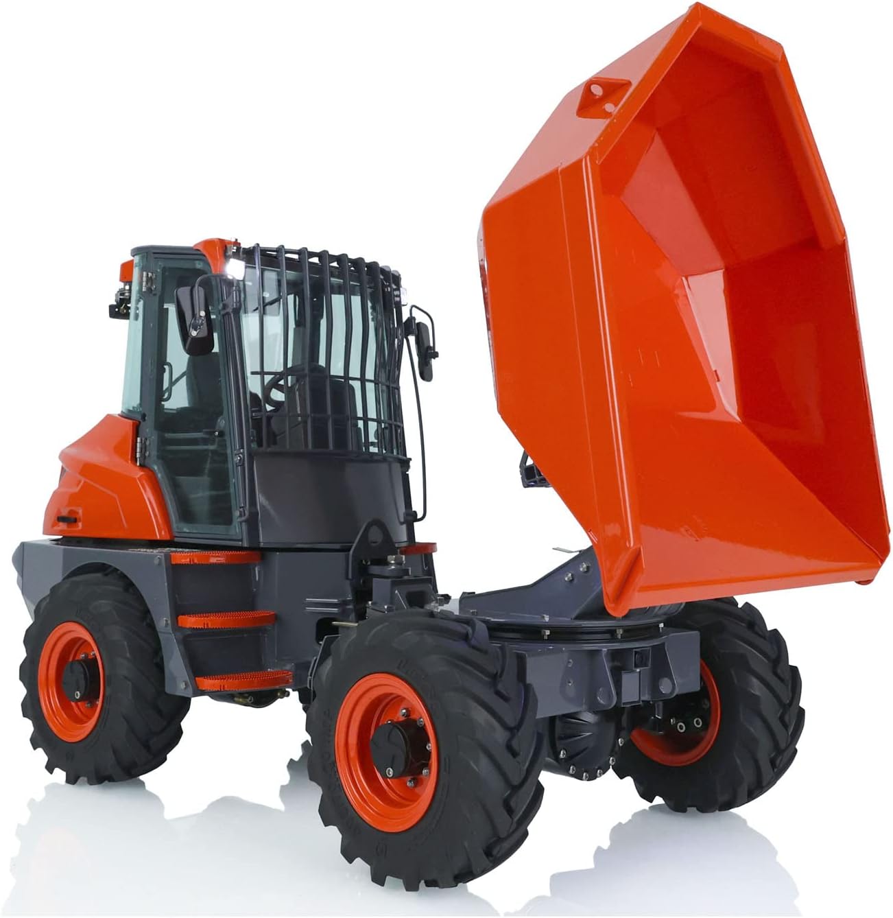 wheelfun LESU 1:14 Metal Radio Control Tipper 6Mdx 4X4 RC Hydraulic Articulated Dump Car Hobby Grade Model