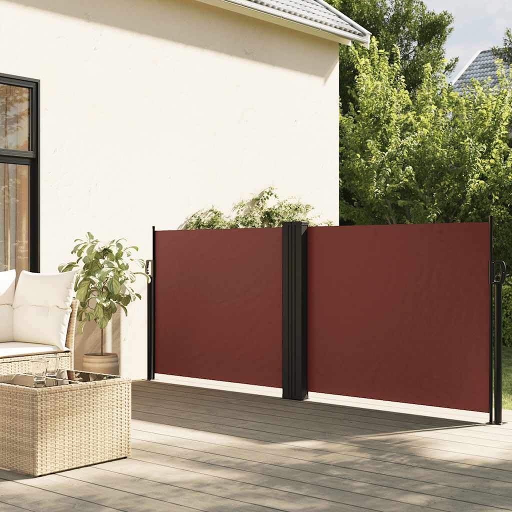Store latéral robuste avec cadre en acier et aluminium durable
