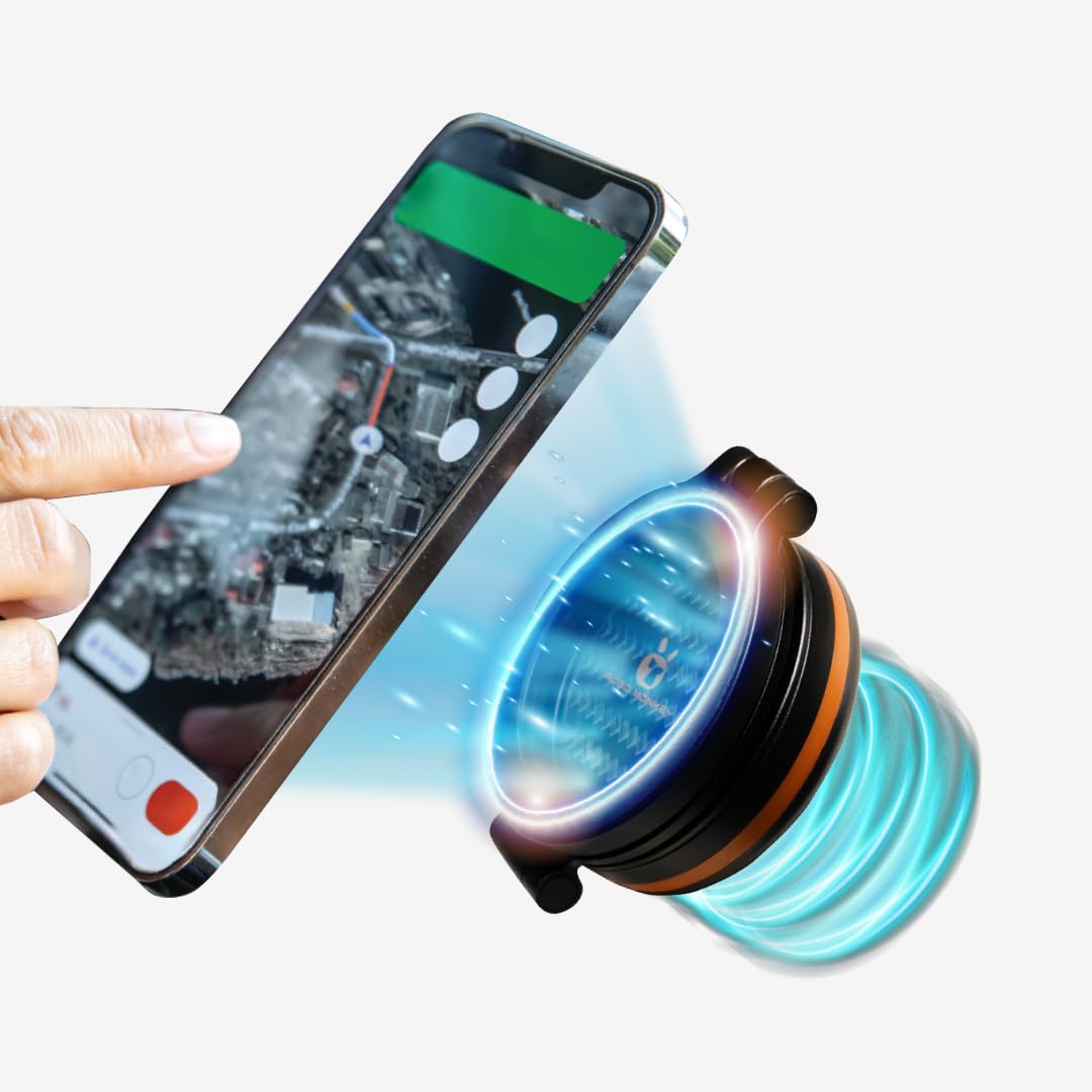 Grip Gear magnetyczny uchwyt samochodowy na telefon 360° regulowany uchwyt na telefon z przyssawką do uchwytów na telefon komórkowy do samochodu/siłowni/uchwyt domowy do iPhone'a i