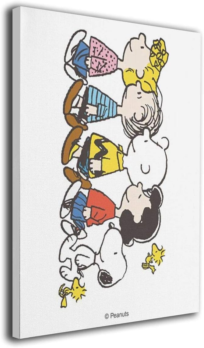 Amazon Co Jp Snoopy スヌーピー アートパネル アートフレーム 壁飾り ポスター インテリア装飾 インテリアパネル インテリア絵画 リビング絵画キャンバス モダン 木枠付き 新築飾り 贈り物 40x50cm ホーム キッチン