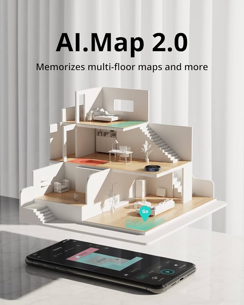 eufy ロボット掃除機 EUFY ROBOVAC X8 HYBRID WHIT eufy RoboVac X8 Hybrid Wi-Fi Robotic Vacuum Cleaner 2-in-1