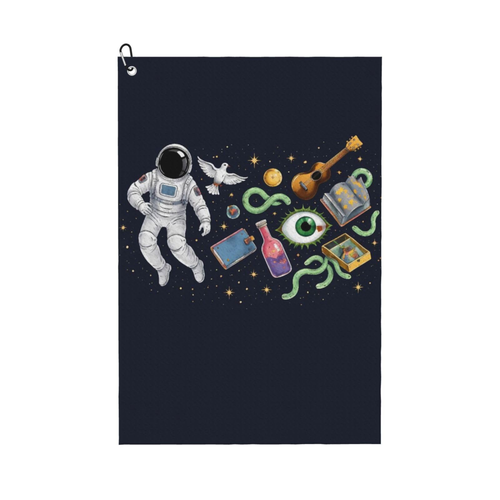 BSDFGSDD Trippy Gorgerous Space Art Golf Towel 24 x 16 inches