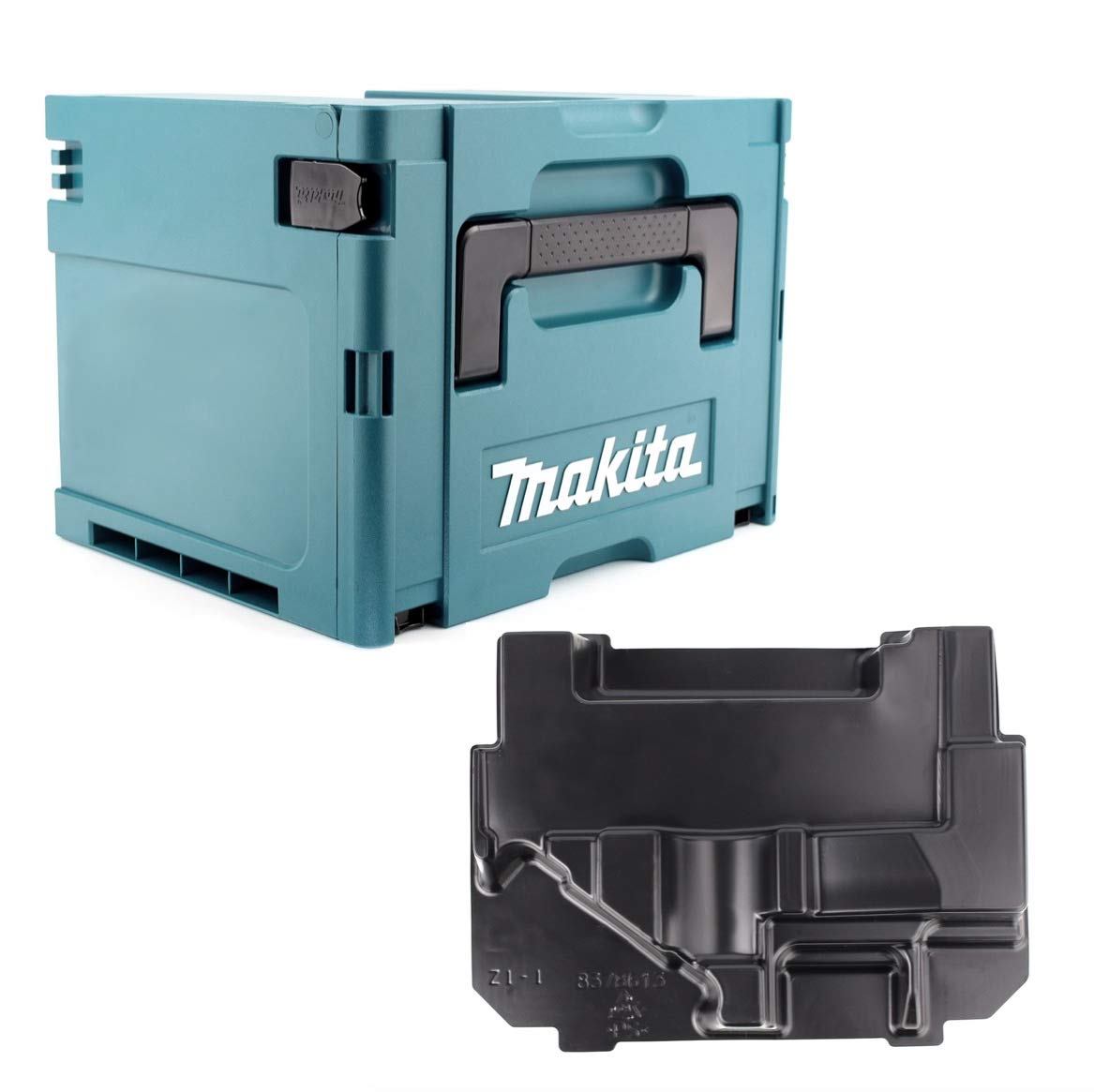 Makita MAKPAC 4 - Maletín de sistema y bandeja para Makita DHS 710