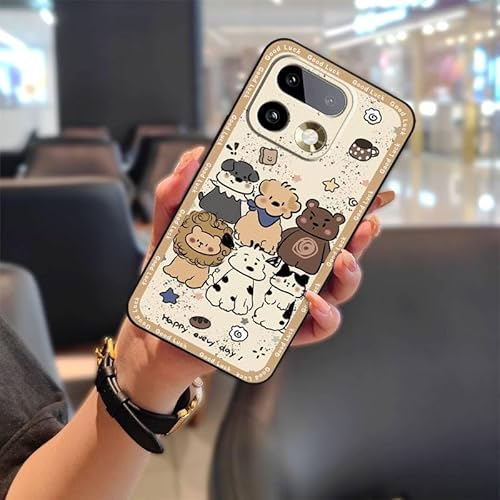 Phone Case Compatible with OPPO Realme16 Pro, Silicone Dirt-resistant Shockproof Soft case TPU Phone Pouch Durable Graffiti Desi