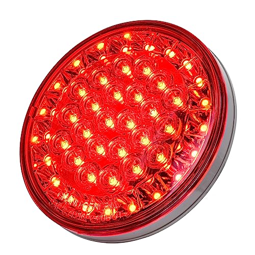Lámpara LED Secuencial Roja 4 pulgadas Izquierda 45 LEDs miniatura 3