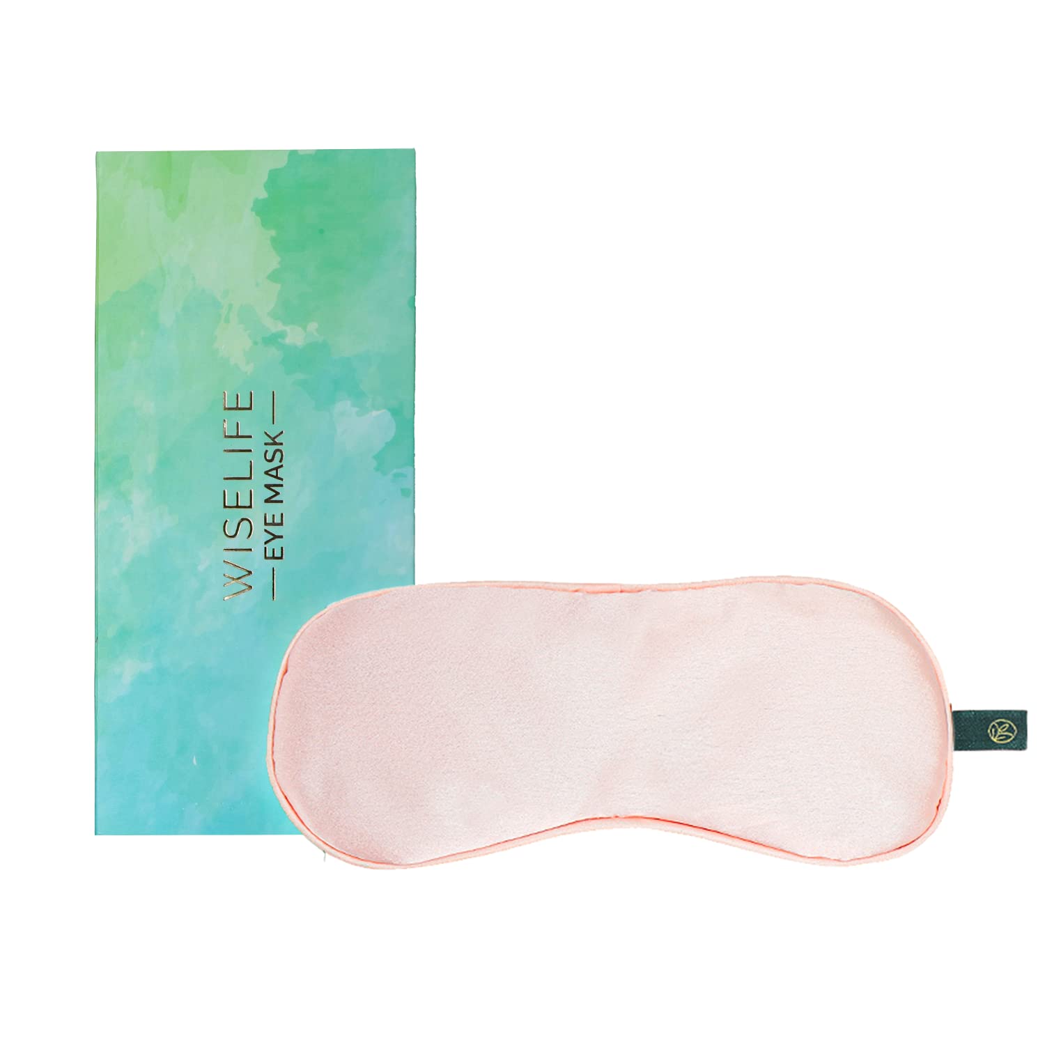 WiseLife Natural Silk Eye Mask, Ultra Smooth Adjustable Sleep Mask and Blind Fold | For Sleeping, Travelling, Relaxation, Blind Fold | Eye-cover Light blocker (Gold) (B0C3V9FMFW) Amazon Price History, Amazon Price Tracker