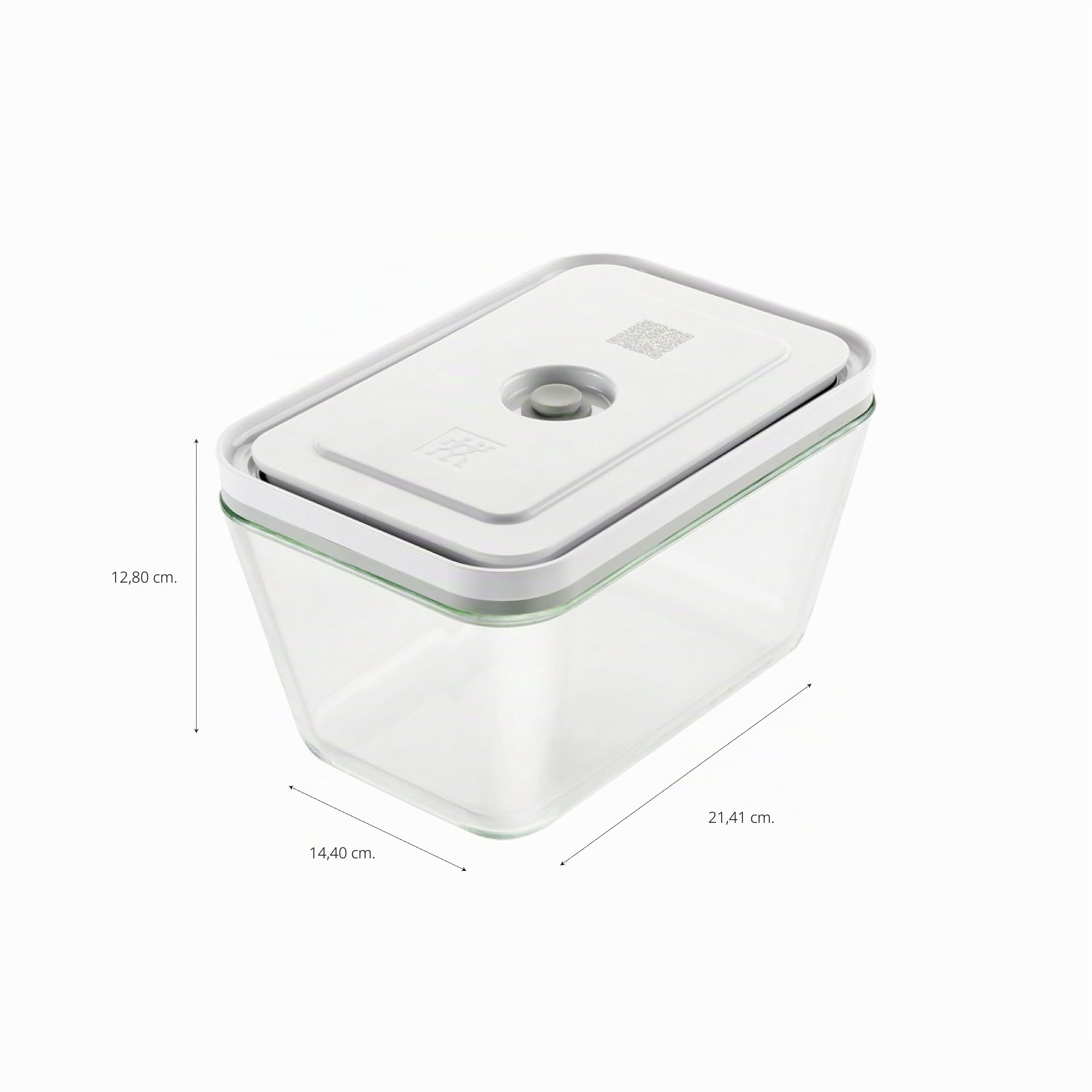 ZWILLING Fresh & Save - Contenitore per alimenti in vetro, 3 pezzi, dimensioni assortite