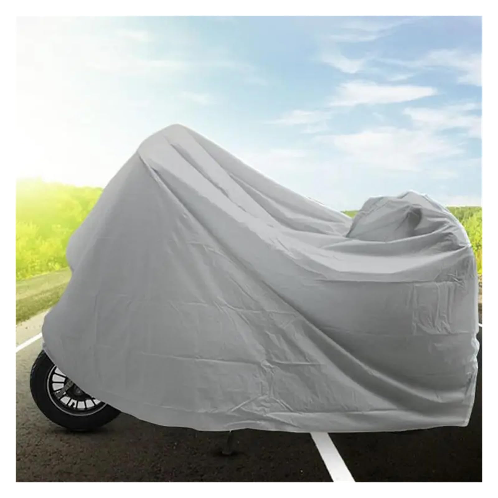 Cubre Moto Impermeable Cubierta Protectora Impermeable for Motocicleta, Cubierta Protectora Universal for vehículos eléctricos, Cubierta de protección Solar for Bicicletas, Accesorios for Ciclismo(M)