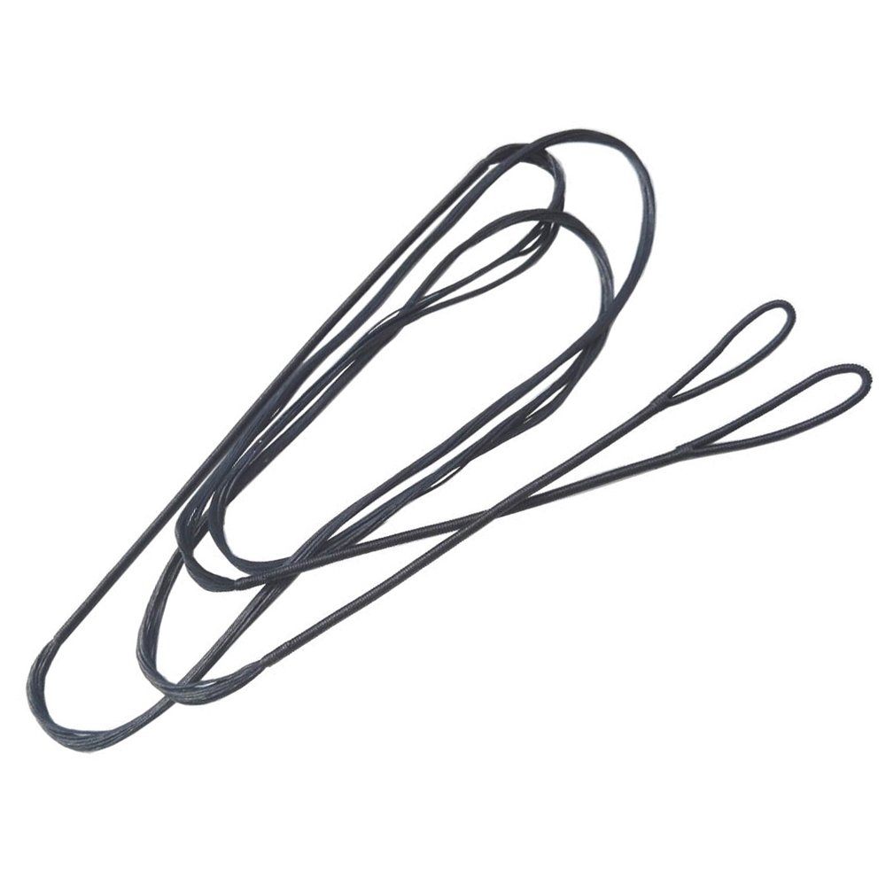 ZSHJG Handmade Archery Bow Strings 48-70 Inches Bowstrings For Recurve Bow and Longbow 12/14/16 Strands Archery Replacement Black String (14 Strands, 68"/162cm)