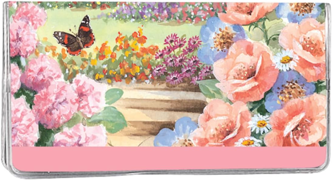 Butterfly Garden Two Year Planner, 2021-2022 - Pocket Sized Calendar Ideal for Purses, Briefcases, or Backpacks – 6 ¾ inches x 3 5/8 inches
