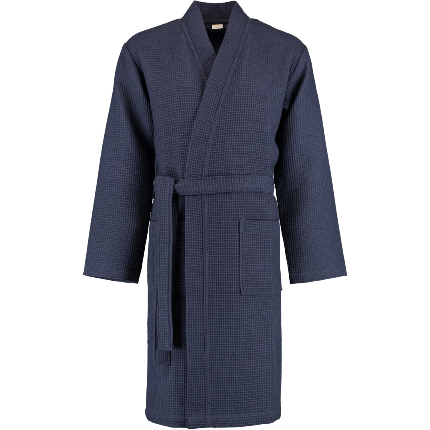 ESPRIT Albornoz de algodón para hombre, azul marino, XL
