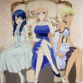 食戟のソーマ ★くじ引き堂 ★B2 タペストリー ・薙切えりな、田所恵、アリス 食戟のソーマ ☆くじ引き堂 ☆B2 タペストリー ・薙切えりな