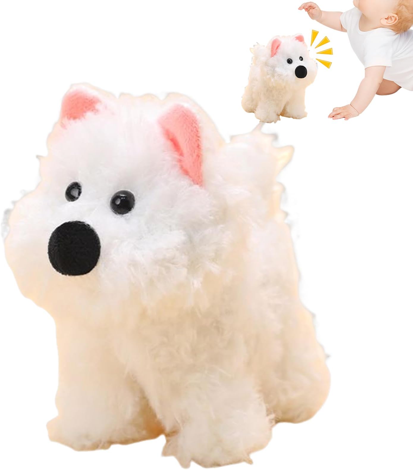 Animal Stuffed Doll | Home Decoration Robot Horse Doll,Interactive Electric Toys for Kid - for Women Men Boys Girls Teens Adults Living Room Bedroom Shelf Table Study Nursery