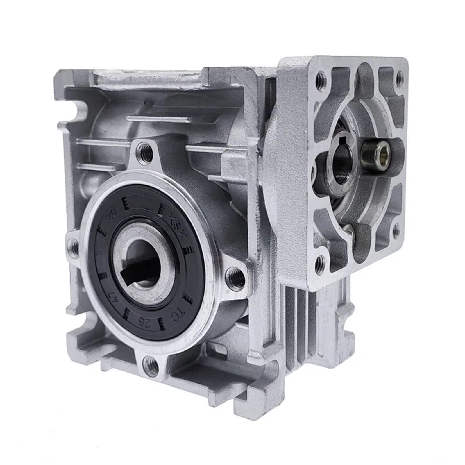 ANERTQUIH Speed Reducer Worm DC Motor Gearbox RV030 14mm Output 5:1-80:1 1Pcs(7.5 to 1)