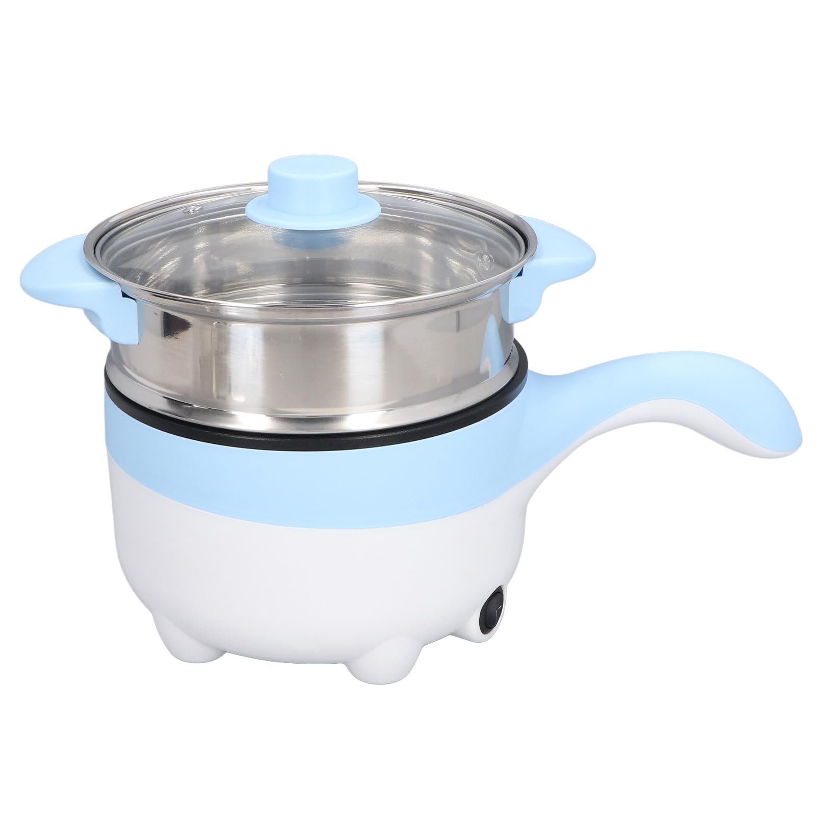 Casserole électrique portable 24 V pour voiture, revêtement en céramique pour camping, camping-car, en acier inoxydable