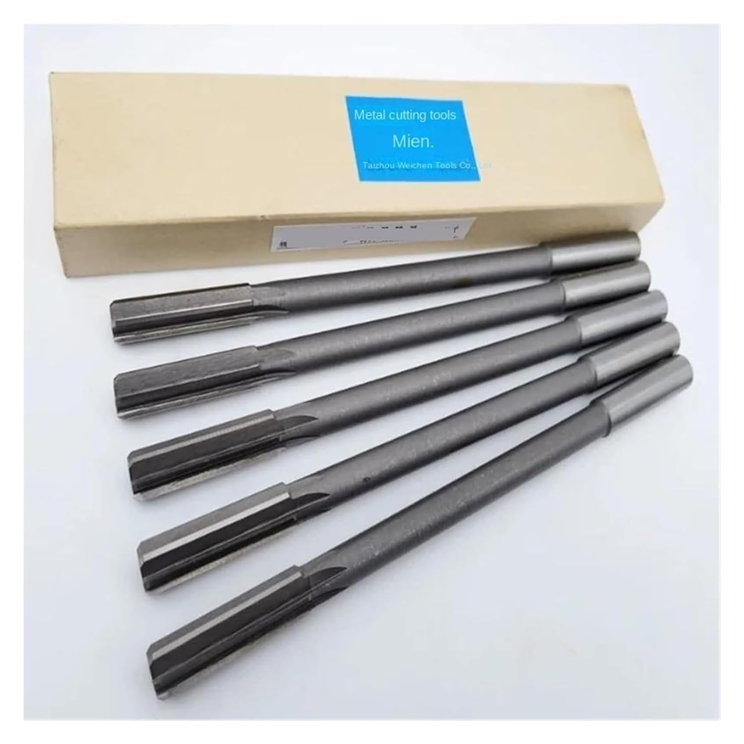 High Speed H7 Extended Straight Shank Machine Reamer 3-12mm, 100, 220, 300mm Total Length, Suitable for Mechanical Chuck Reamers(10mmx400L)