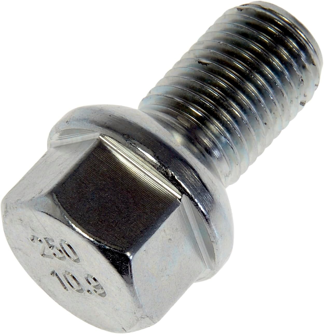 Dorman 610-250 M14-1.50 Wheel Bolt - 19mm Hex, 20mm Thread Length Compatible with Select Porsche/Volkswagen Models, 10 Pack
