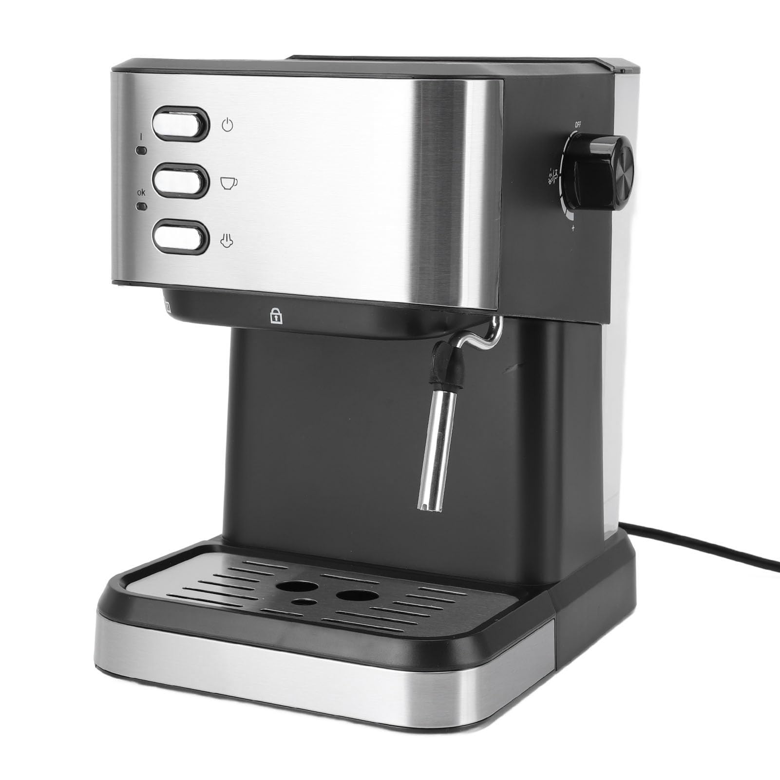 Semiautomática de 20 Bar con Tanque de Agua Grande para Entusiastas del café ABS de 1,5 L