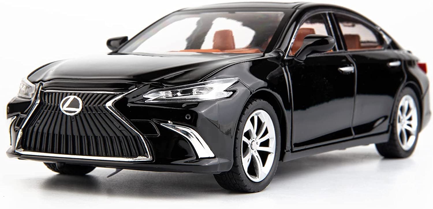 Aravvyom 1:32 Diecast Lexus LS500 Alloy Metal Pull Back Die-Cast Car Scale Model Pullback with Sound Light Mini Auto Toy car for Kids Best Gifts Toys for Kids Boys (Multicolor)
