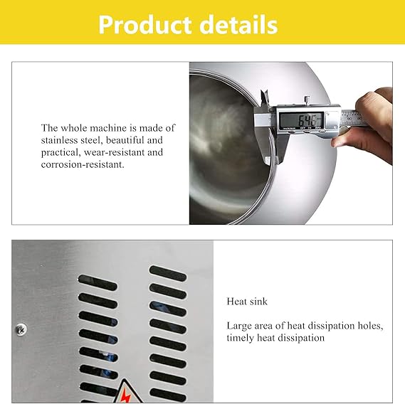 Automatic Tablet Coating Machine Chocolate Coating Machine Sugar Coating Pan Table Top Small Commercial Mini Chocolate Panning MachineCoater Sugar Pan Peanut Nut Coating Machine