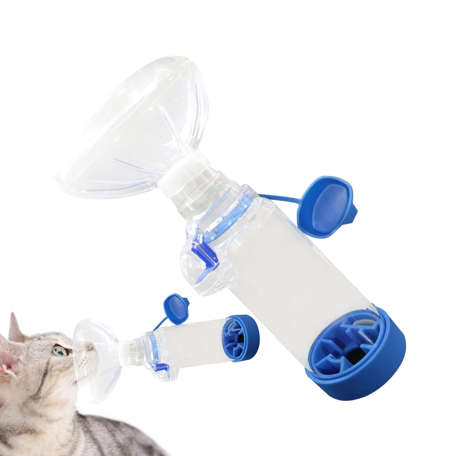 Amazon | JIEBWCHA 犬用吸入器 | ペット用吸入マスク | 動物の鼻と口を