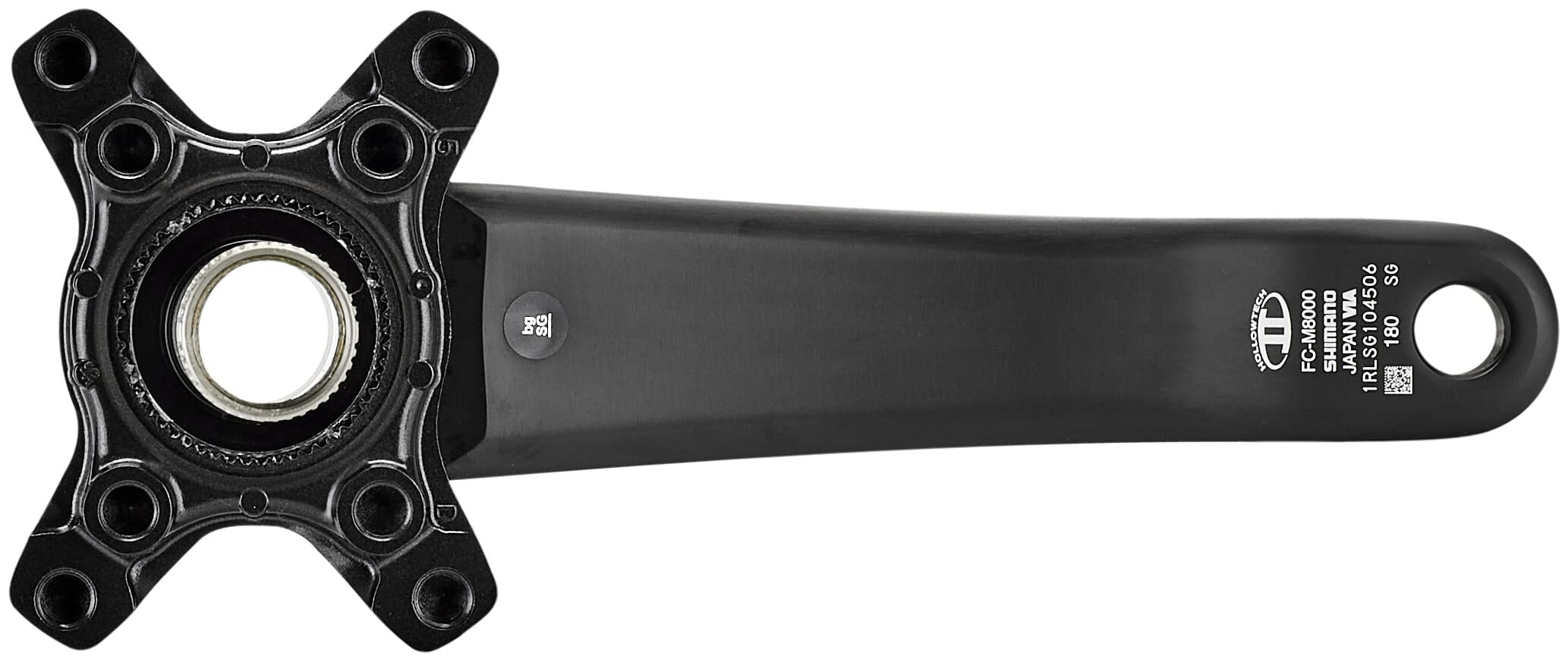 Shimano Pedivella XT FC-M8050 Per E-bike 11v – 170mm, Senza Corona, Per Bici Elettrica