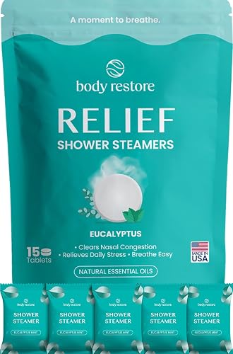 BodyRestore shower steamers, 15 pack