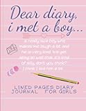 Dear Diary: Lined Pages Diary Journal Notebook Diary For Girls, Tweens & Teens 8.5