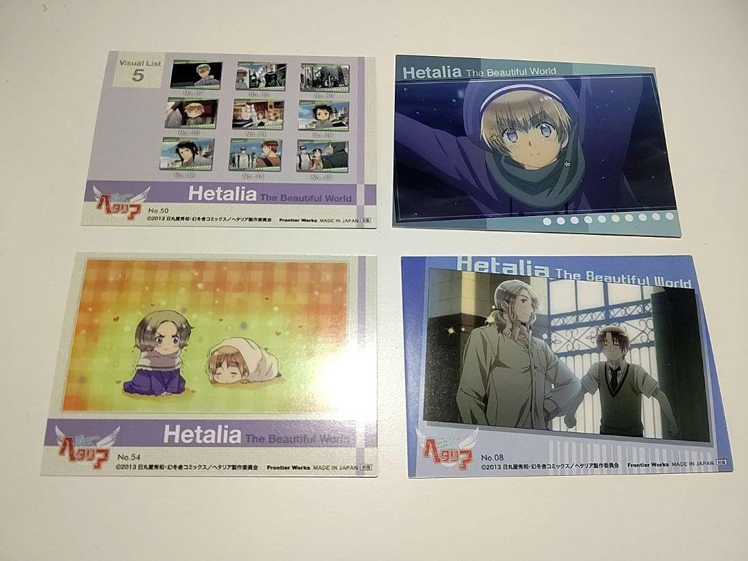 ヘタリア イギリス マルイ アートコレクション ポストカード 16枚