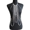 CanB Body Chain Necklace Flower Lace Body Chain Layered Tassel Body Crossover Harness Sexy Body Accessories for Women and Girls