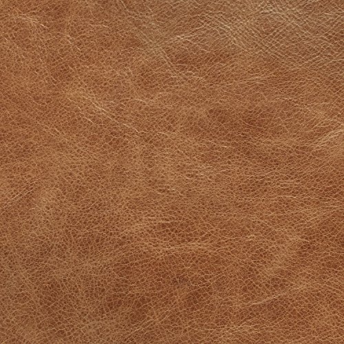 Amazon Brand – Rivet Aiden Mid-Century Modern Leather Sofa Couch, 86.6"W, Cognac #TOP4