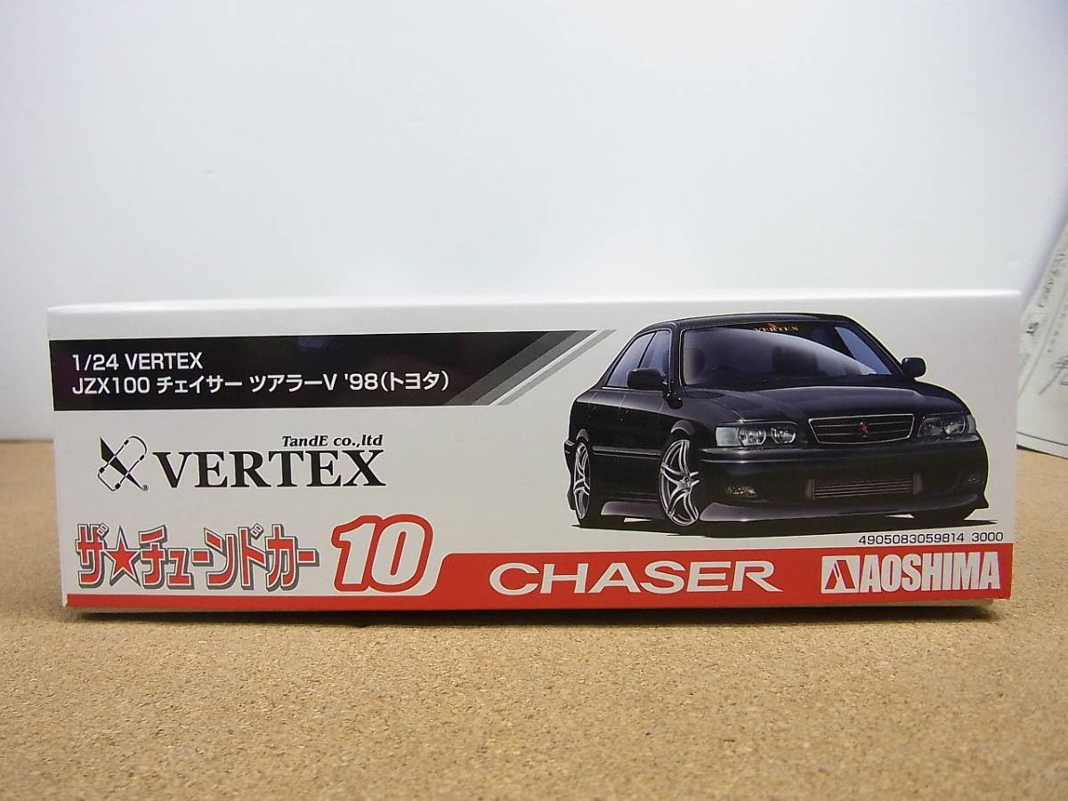 チェイサー ベルテックス T-GARAGE店長がキットレビュー 製作 アオシマ 