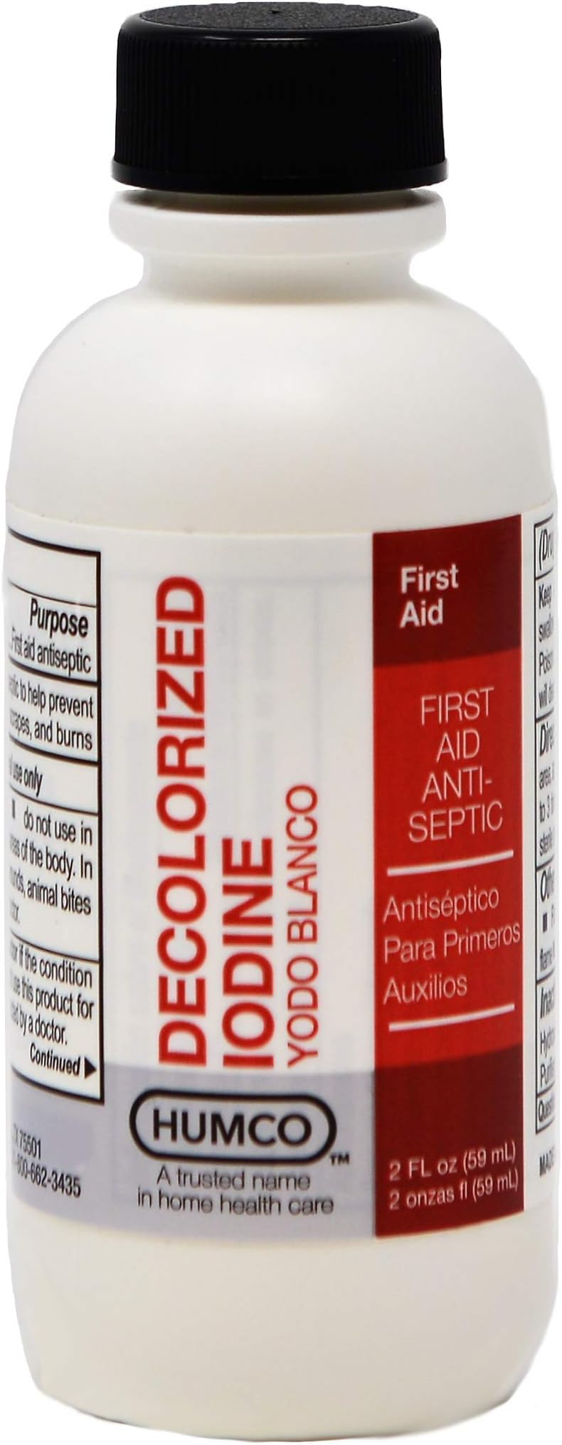 Humco - 120792001 Iodides Tincture, Decolorized, 2 oz