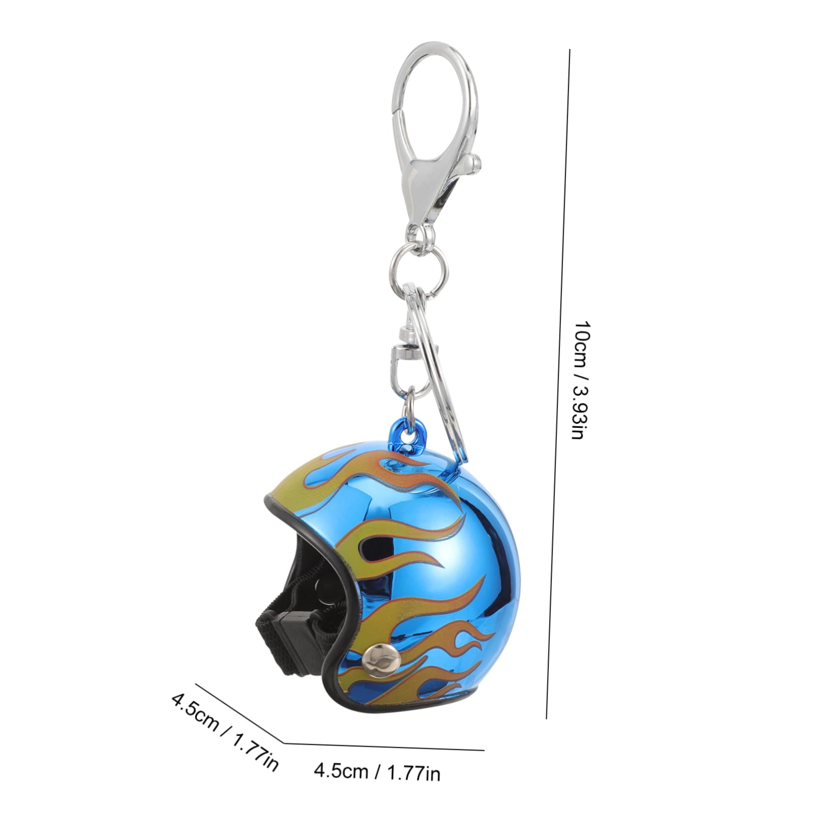 Amazon.co.jp: GAROZATION キーホルダー バイクヘルメット形キー