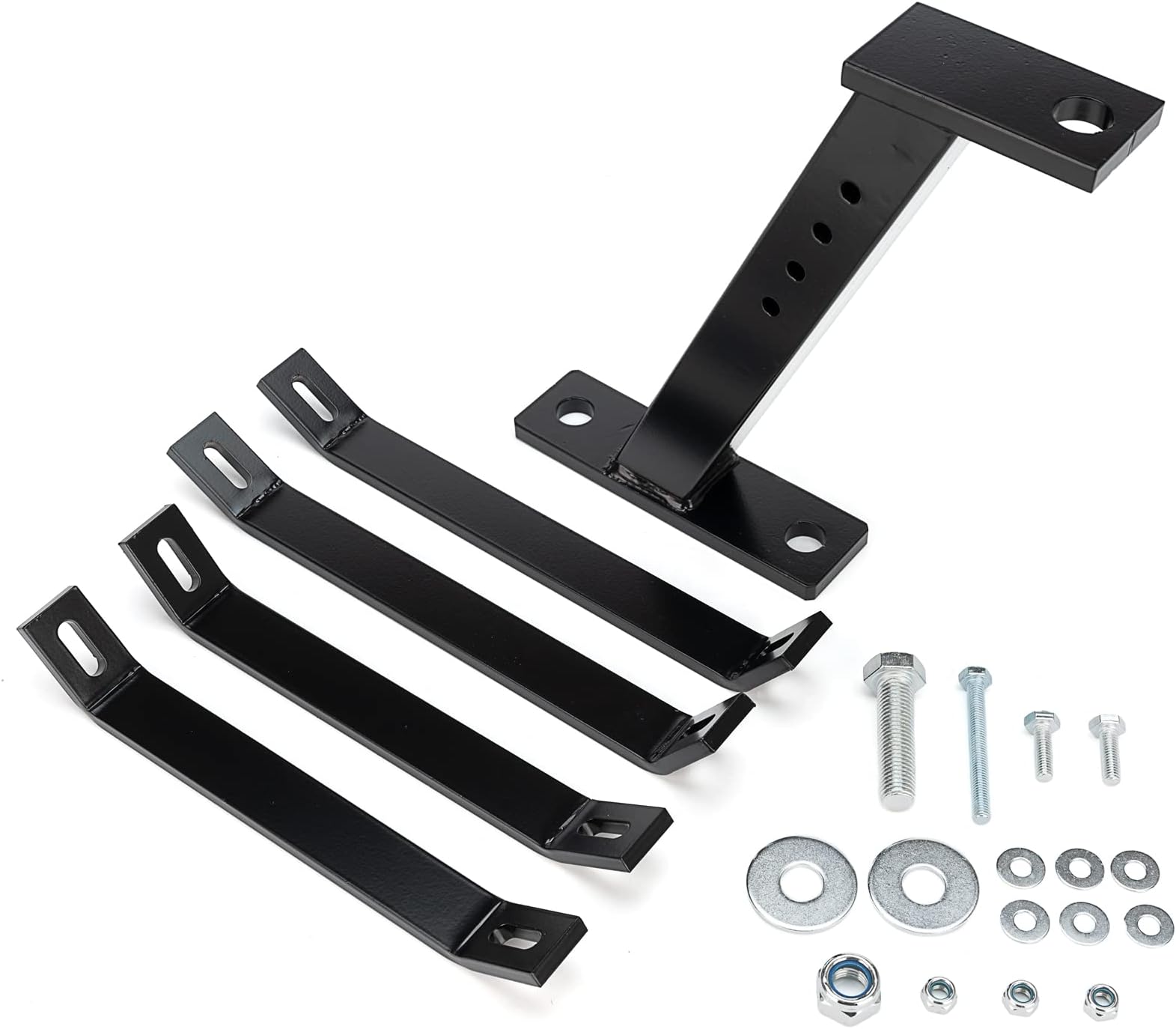 Trailer Hitch for Lawn Mower, Lawn Mower Trailer Towing Hitch Compatible with John Deere Cub Cadet Husqvarna Craftsman Riding Mowers & More Tow Hitch for Lawn Mower with Attachment