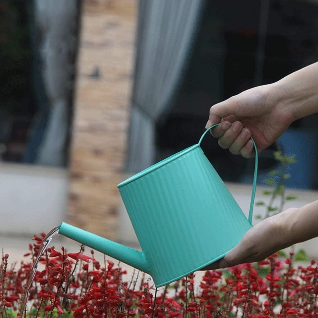 Watering Can Water Can Indoor Watering Can for House Bonsai Plants Watering Pot Garden Flower Watering Cans Iron Sheet Watering Can Watering Can Indoor Plants(Pink)