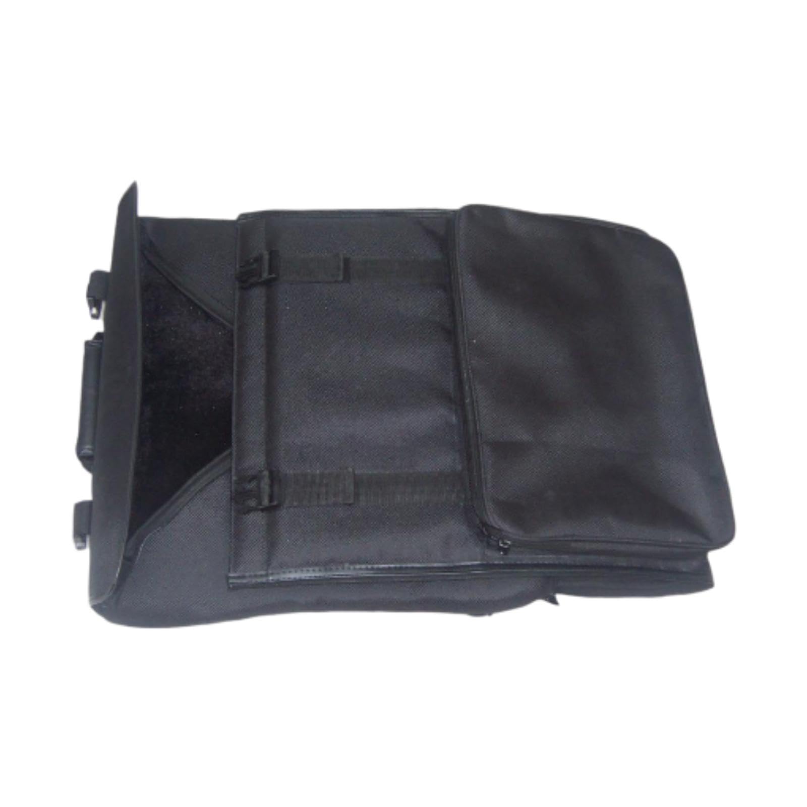 DYNWAVE Piano Accordion Case, Accordion Gig Bag and Wheels, Shockproof Accordion Storage Bag, Accordion Carry Case for Trips, 96 Bass