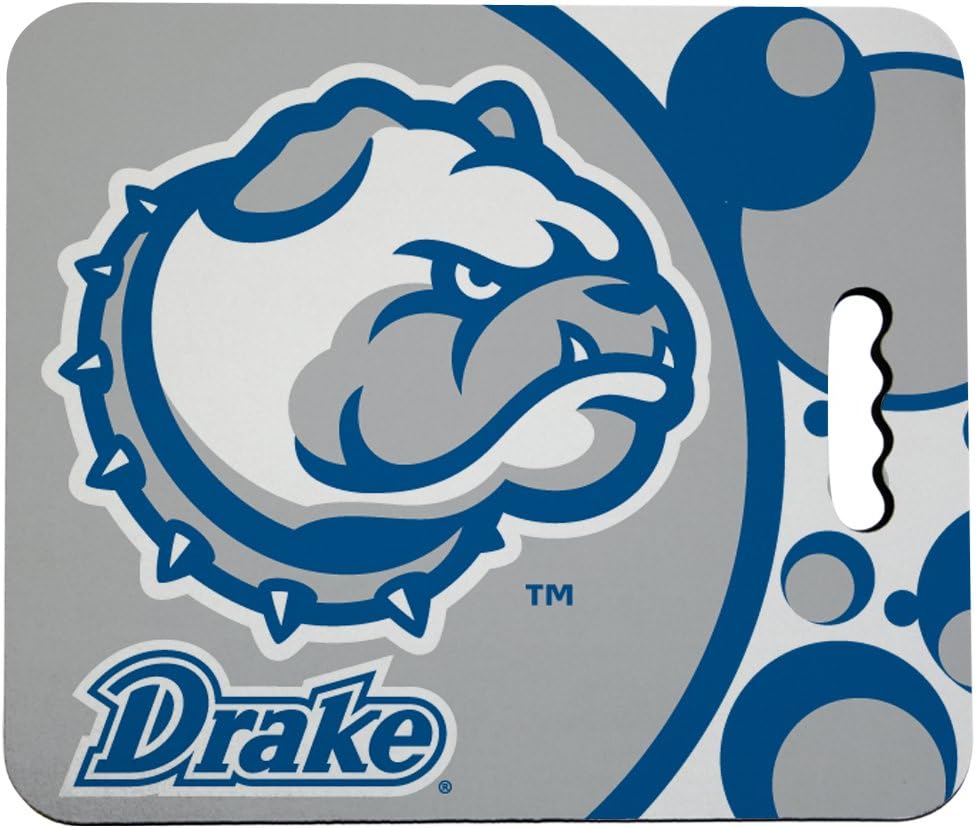 VictoryStore Outdoor Seat Cushions - Drake University Stadium Seat Cushion - Circles Design