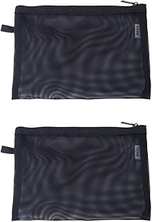 Bolsa de cosméticos de malla de 3 tamaños, ju...