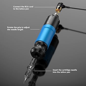 Amazon.com: Tattoo Kit Wormhole Tattoo Gun Kit Tattoo Pen