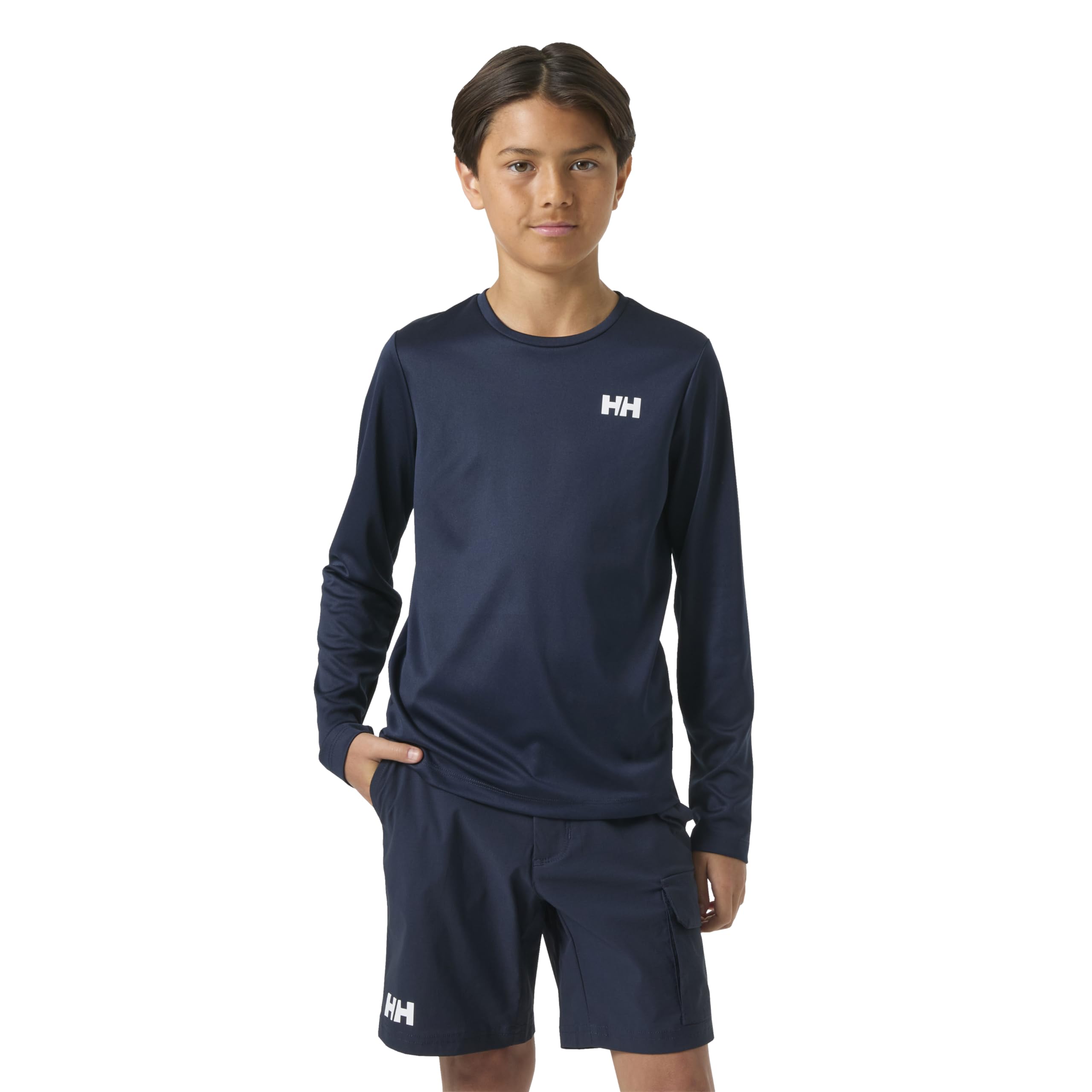 Helly Hansen Unisex Kinder Jr Hh Tech Ls Crew T-Shirt (1er Pack)