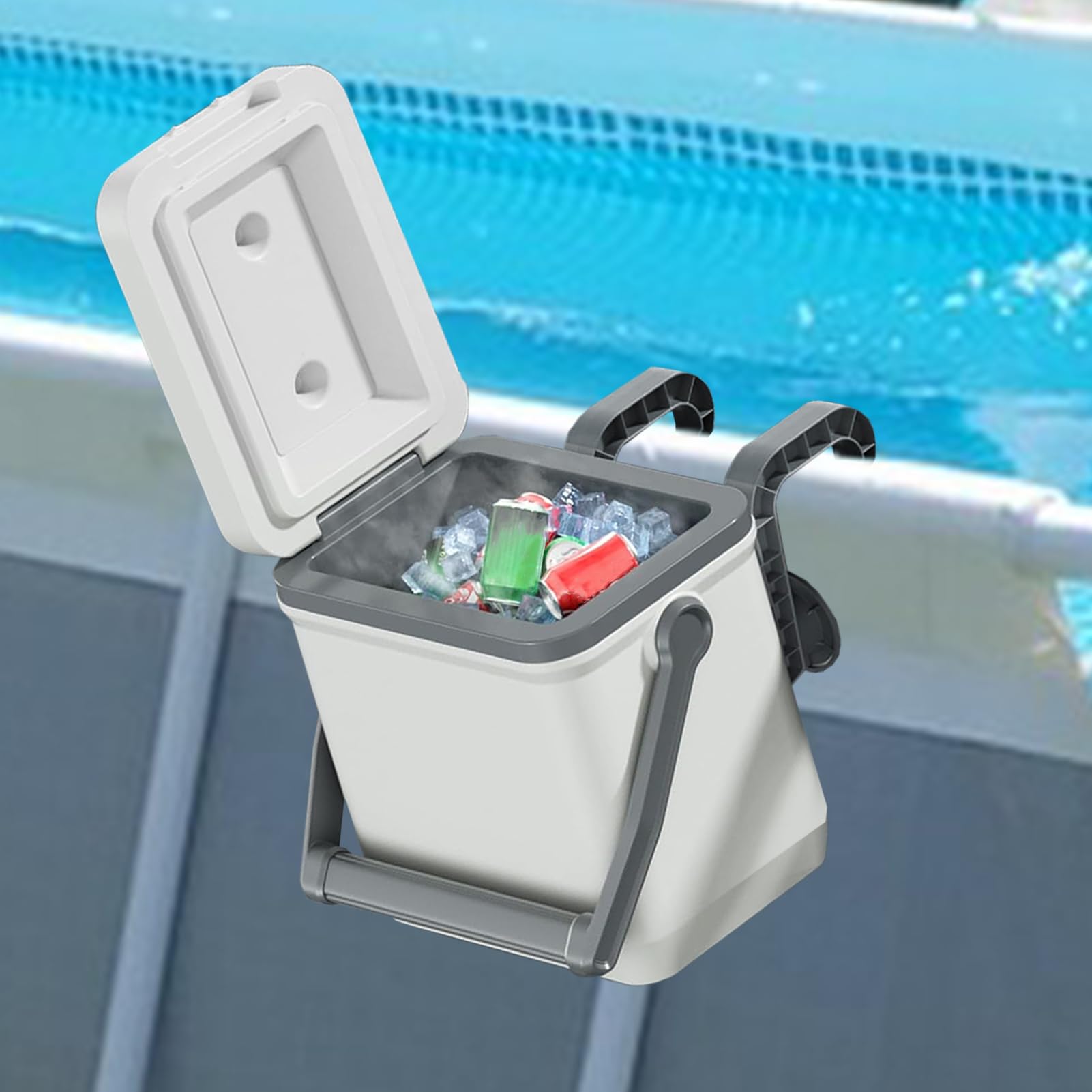 Per Piscina Box Refrigerante Impermeabile Di Grande Capacità | Termica Stagno da Piscina Spiaggia Nuoto Feste Campeggio Picnic Viaggio Giardino Spa