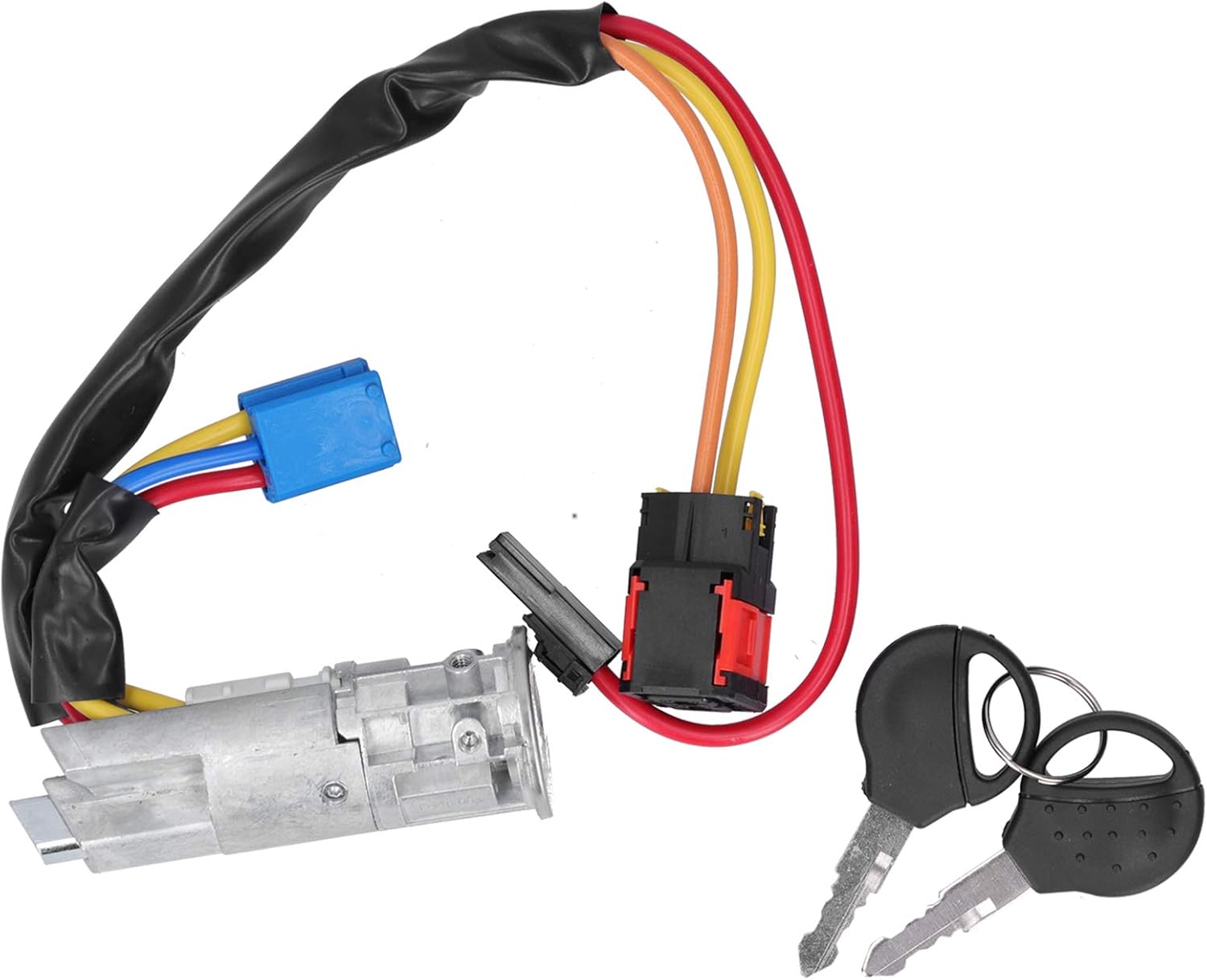 Ignition Lock Switch Ignition Starter Switch Lock Barrel Keys 4162P0 Ignition Lock for Citroen for Xsara for Picasso 1999‑2010