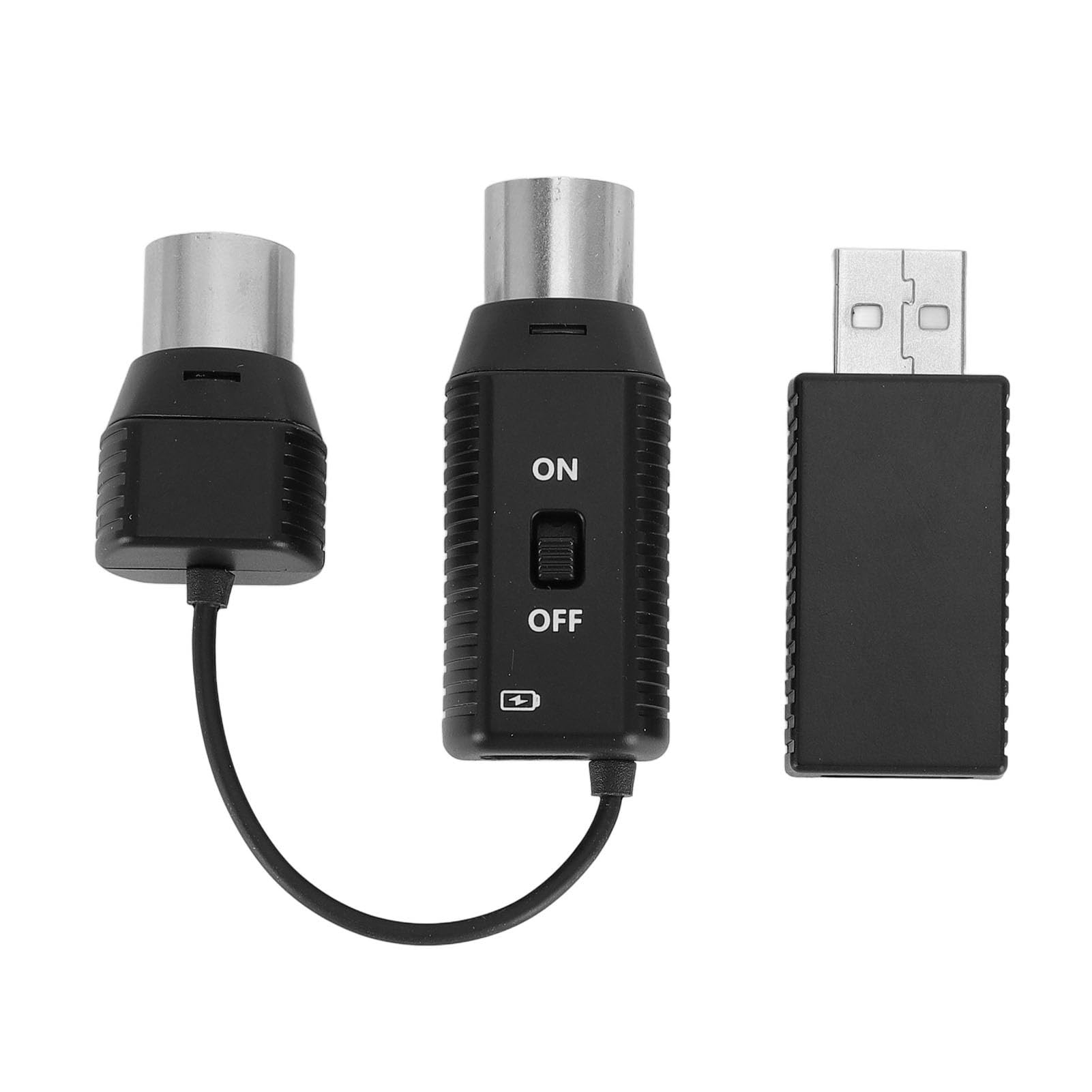 Adaptador Midi Inalámbrico con Baja Latencia para el Controlador Midi de Conectividad sin Costuras USB a Device para OS X y XP con Configuración Fácil