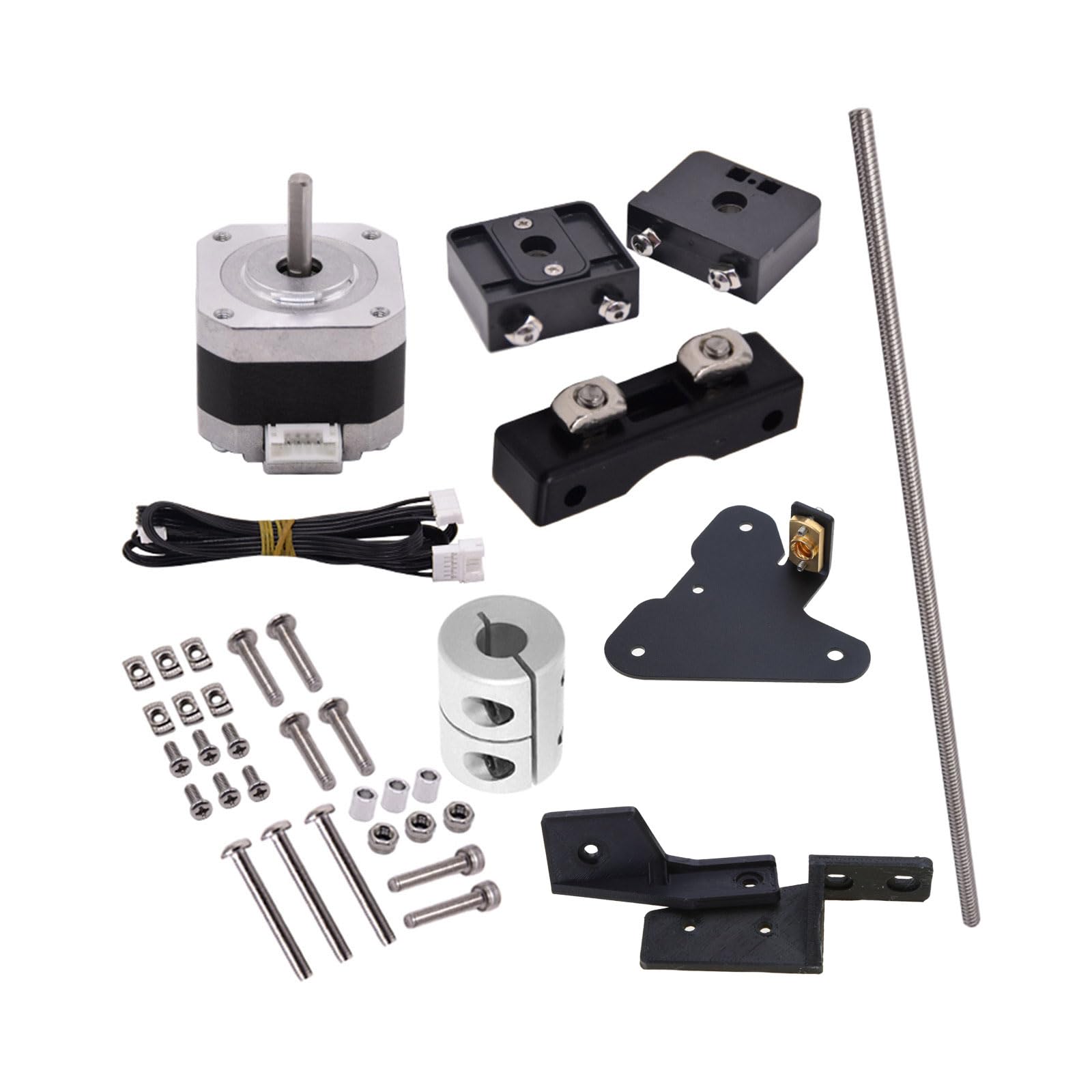 3D Drucker Zubehör Z 365 mm T8-Leitspindel Upgrade Kit für Ender3-Serie / Cr10-Serie Leitspindel mit Motor
