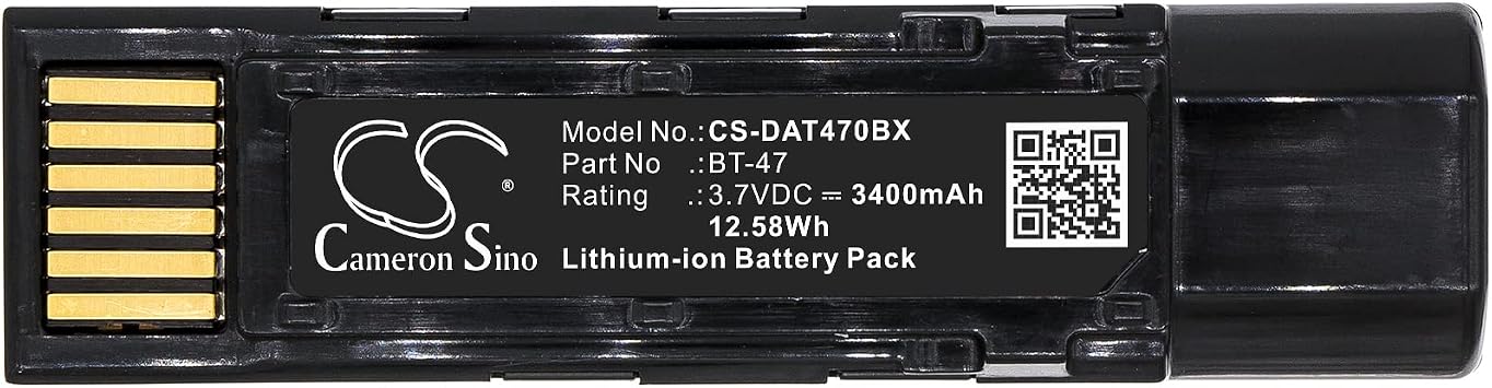 Battery Replacement for Datalogic GBT4500 GM4500 Gryphon 4500 RBP-GM45 BT-47 128004721 TW18050652