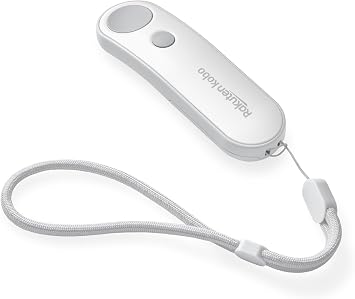 Kobo Uzaktan Kumanda | Sayfaları Çeviren Uzaktan Kumanda | Kobo E-Okuyucularla Uyumlu | Eller Serbest Okuma | Ergonomik | Bluetooth Bağlantısı | Beyaz