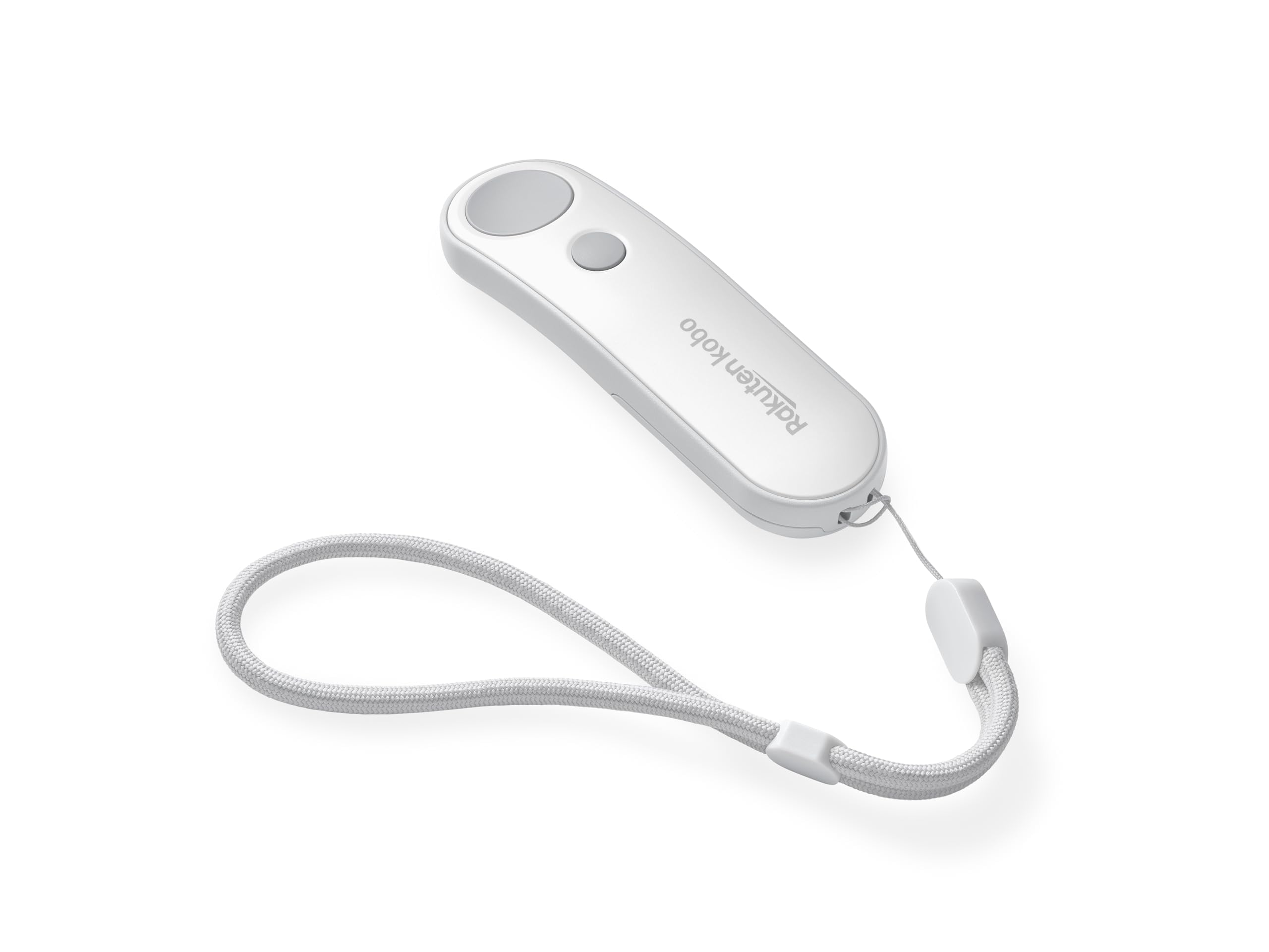 Kobo Télécommande | Tourne-Page | Compatible avec Les liseuses Kobo | Lecture Mains Libres | Ergonomique | Connexion Bluetooth (Blanc)